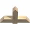 Ekena Millwork Eugene Rough Sawn Timber Gable Bracket, Douglas Fir, 36"W x 21"H x 6"D x 6"F, 14/12 Pitch GBW036X21X0606EUG00RDF - alternate 2